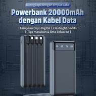 BASIKE Powerbank 20000 mah 10000 mAh Power Bank Fast Charging LCD Mini