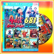 DVD CASSETTE children's cartoon Adit sopo Jarwo Eyang bj Habibie newest children's cartoon