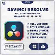DaVinci Resolve Studio 20 + Project Full Version Original Lifetime | Professional Editing, Color, Ef