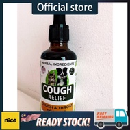 Cough & Flu Syrup 50ML Herbal Therapy For Flu & Cough (Cats & Dog)