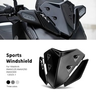 Motorcycle Sports Visor Windshield Windscreen Wind Shield Deflectore Screen For YAMAHA XMAX125 XMAX250 XMAX300 XMAX X MAX 2023-