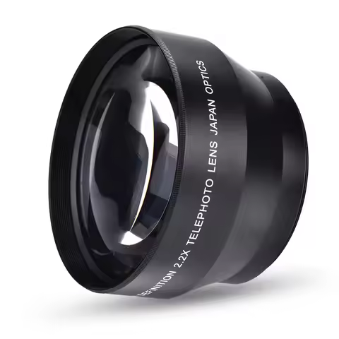 2.2X Teleconverter Lens 67mm 2.2X Universal Teleconverter Lens DSLR Cameras Accessory Teleconverter 