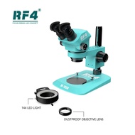Hot selling RF4 Zoom 7-50X Precision Industrial Binocular Microscope for PCB, Laptop, Mobile Phone a