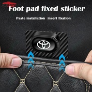 Toyota Car Floor Mat Fixed Stickers Anti-slip Car Hooks Car Interior Accessories for Veloz Raize Vios Avanza Innova Fortuner Corolla Rush Alphard Agya Harrier Hilux Wigo