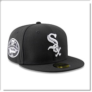 [ANGEL NEW ERA] ERA MLB Chicago White Socks 75TH Home Commemorative Classic Black Street Wear 59FIFT