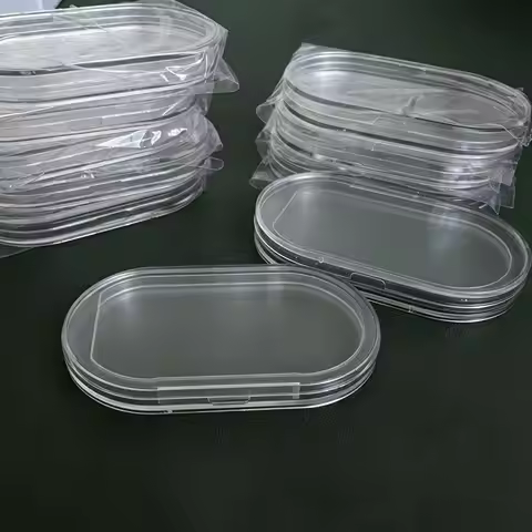 New Acrylic Protective Shell Sleeve Hard Case Transparent Tag Protector Case Storage Box for Mezasta