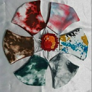 Tie DYE FABRIC MASK / TYE DYE / TYE DYE MASK / RECENT MOTIF FABRIC MASK / 2 LAYER FABRIC MASK