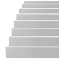 45D High Density Seat Foam White Foam Sponge Square White Cushion Core Sheet Upholstery Replacement 