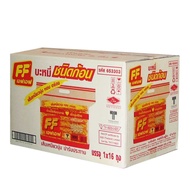 FF เอฟเอฟ บะหมี่จัดชุด (บะหมี่เปลือย) ไม่มีเครื่องปรุง (1 x 16 แพ็ค)