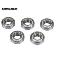 6002Z 15 x 32 x 9 mm shielded metal ball bearings 5 pcs, Silver