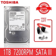 TOSHIBA 1TB Hard Drive Disk 1000GB 1 TB Internal HD HDD Harddisk 7200 RPM 32M Cache 3.5" 35 SATA III