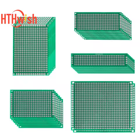 4-40pcs Double Sided Breadboard 2x8 3x7 4x6 5x7 7x9 10x10 10x15CMUniversal PCB Circuit Protoboard St