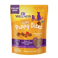 Wellness Soft Puppy Bites Lamb & Salmon - Dog Snack Treat Dog Food L