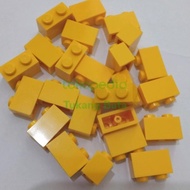 Lego BRICK 1X2 YELLOW 3004