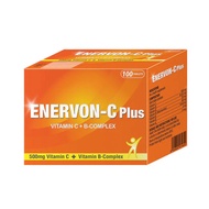 Enervon-C Plus 100 Tablets | Vitamin C 500mg + B Complex (Exp 03/2027)