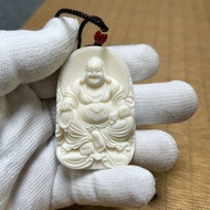 象牙果弥勒佛吊坠菩萨男女手工佛牌雕刻挂件项链Ivory Fruit Maitreya Buddha Pendant, Bodhisattva, Handmade for Men and Women20
