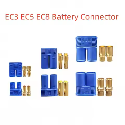 EC3 EC5 EC2 EC8 model aircraft banana lithium battery connector plug high current special connector 
