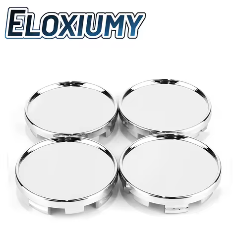 Eloxiumy 4pcs Rim Center Cap For Ibiza 2006-2015 Exeo 2008-2013 TOLEDO 2012-2015 Wheels #6LL601171 W