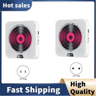 CD Player Wall Mounted FM Radio Bluetooth USB Disk Portable Portable Music Player Remote Control Stereo Speaker