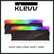 KLEVV CRAS X RGB 16GB*2  DDR4 Gaming UDIMM 3200MHz