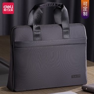 Wholesale Deli BG100-09/BG100-45 Triangular Business Briefcase Zipper Computer Bag Business Bag