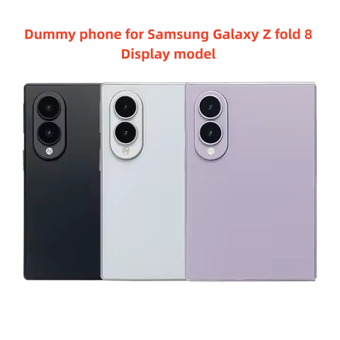 Newly Realistic Dummy Phone for Samsung Galaxy Fold 8 Demo Unit Model Non-Working Faux Phone for Sam
