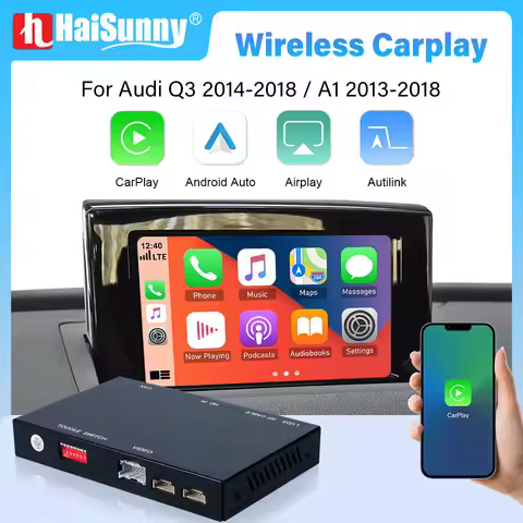 Wireless Carplay Android Auto Interface For Audi A1 Q3 Quattro RSQ3 8U S1 RMC 8X Sportback 2010 2011