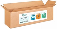 DL Packaging Long Corrugated Moving Boxes 30"L x 8"W x 8"H (Pack of 25) - Excellent Choice of Sturdy