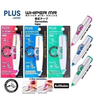 PLUS Whiper MR Correction Tape WH604 / WH605 / WH606 or Refill 4.2mm 5mm 6mm