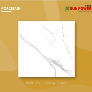 Granit keramik Lantai 60x60 Motif marbel Sun power 