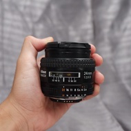 Nikon 24mm F2.8 Lens For DSLR Cameras - Bokeh Lens Like New