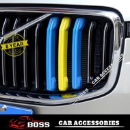 VOLVO XC40 XC60 XC90 S90 Grill Sweden Stirp Front Grill Cover Garnish BMW 3Colour Protection Strip T