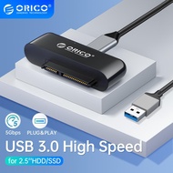 ORICO SATA To USB Adapter USB 3.0 To Sata 3 Cable Converter Cabo For 2.5 HDD SSD Hard Disk Drive Sata To USB Adapter