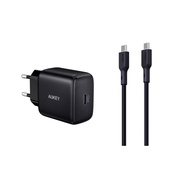 [ชุดชาร์จเร็วสำหรับซัมซุง] AUKEY หัวชาร์จเร็ว 45W 30W 25W PD Wall Charger with GaN Power Tech สำหรับ