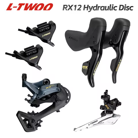 LTWOO RX / R9 Disc 2x12s / 2x11s Road Hydraulic Disc Brake Groupset, 6 kit, Benchmark R7170 R8170