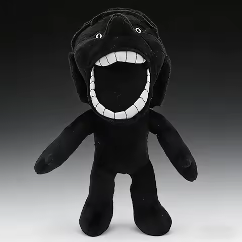 27cm Black SCP-067 Kid Plush Toys Movie Stuffed Animals Soft SCP-067 Kid Dolls Fans Birthday Gifts T