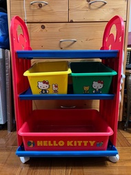 Hello Kitty兒童玩具收納架