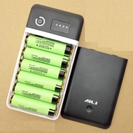 萊特 行動電源18650專用充電盒 電池盒 6顆款 5V 2A DC 12V 台灣出貨,附發票