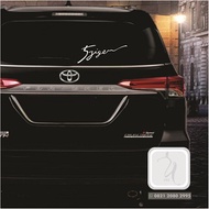 5zigen jdm car cutting sticker, top car door body glass sticker, cool variations