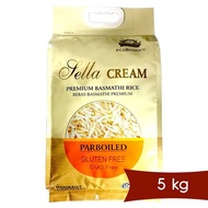 Ecobrown's Sella Cream Beras Basmathi Parboiled Premium / Basmathi Rice 5kg