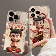 Hot Chinese Anime Ne Zha 2 Cellphone Case For Huawei Honor 90 Lite X9A 5G X7B X8B X9B Nova 3i 7i 5T 