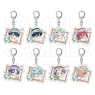 Blue Lock Acrylic Mica keychain character Isagi Yoichi Nagi Bachira Chigiri Reo Hiori Shidou anime a
