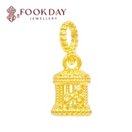 FOOKDAY 916 5D Gold Carousel Pendant Emas 916 Loket Karusel Bajet Hadiah 黄金916旋转木马吊坠