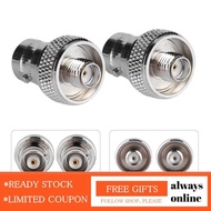 [READY STOCK] 2 Pcs Adapter Connector SMA Female To BNC Convert