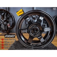 RAYS 15X7 ET37 4X100 BLACK