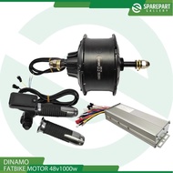 produk Set Fat bike dinamo motor bldc 48v1000w controller dan LCD