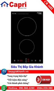 [HCM]Bếp từ domino Capri CR 168I bếp từ bếp điện từ bếp từ đôi bếp điện từ đôi bếp từ giá rẻ bếp điệ