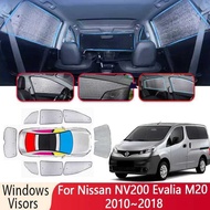 8X Shade For Nissan NV200 Evalia M20 2010~2018 2014 2015 Car Windshield Sunshade Heat Insulation Aut