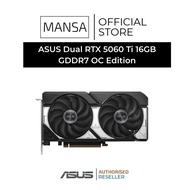 ASUS Dual RTX 5060 Ti 16GB GDDR7 OC Edition