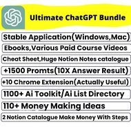 The Ultimate ChatGPT Resource Bundle: Master AI Conversations with Premium Content & Tools